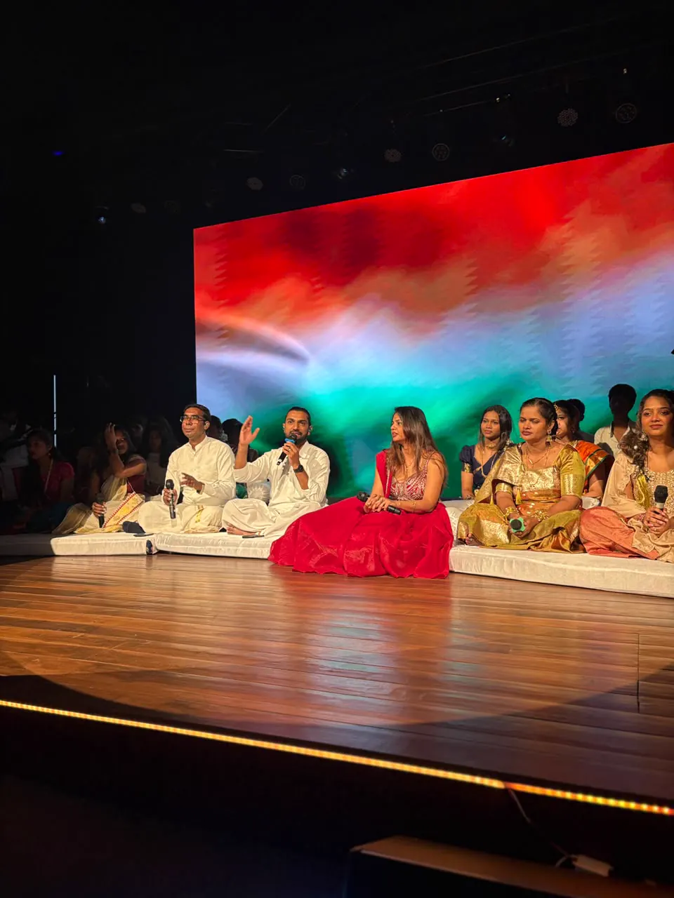 A Cultural Sunday story shared from the stage.